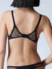 Half cup bra - Black