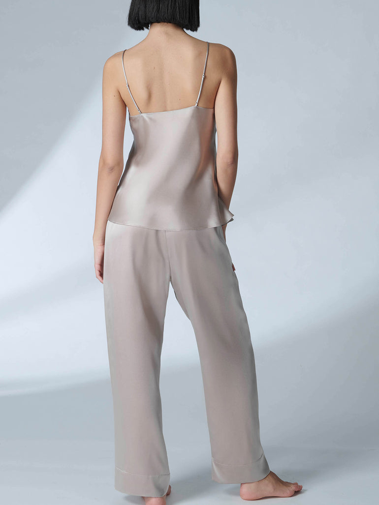 Silk Pant - Moonstone