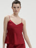 Dream Silk Top - Tango Red