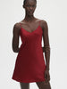 Dream Silk Dress - Tango Red