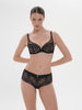 Full cup plunge bra - Black