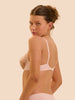 Plunging underwired bra - Pink Nude