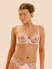 Half cup bra - Pink Nude