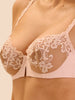 Half cup bra - Pink Nude