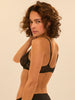 Full cup plunge bra - Black