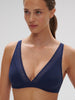 Structured wireless bra - Midnight