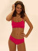 Soft cup triangle bra - Fuschia