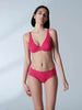 Full Coverage Plunge - Fuschia