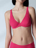 Full Coverage Plunge - Fuschia