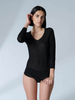 Long Sleeve Top - Black