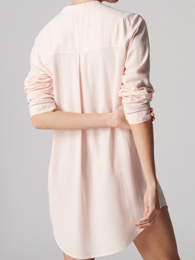 Songe Nightshirt - Petal Powder