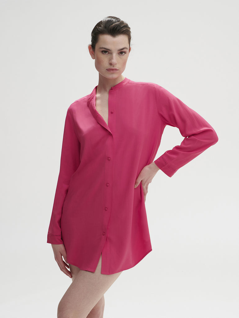 Songe Nightshirt - Pitaya Pink