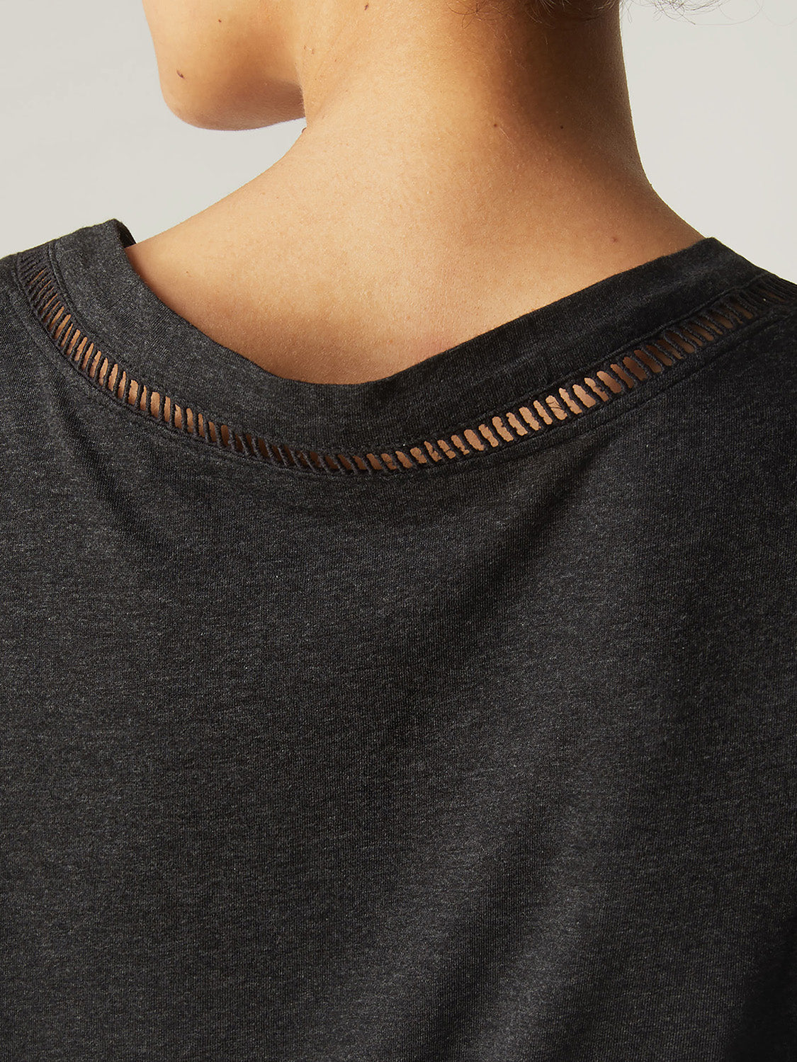 Long Sleeve Top - Heather Anthracite