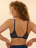 Soft cup triangle bra - Midnight