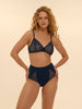 Soft cup triangle bra - Midnight