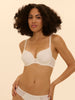 Spacer plunge bra - Natural