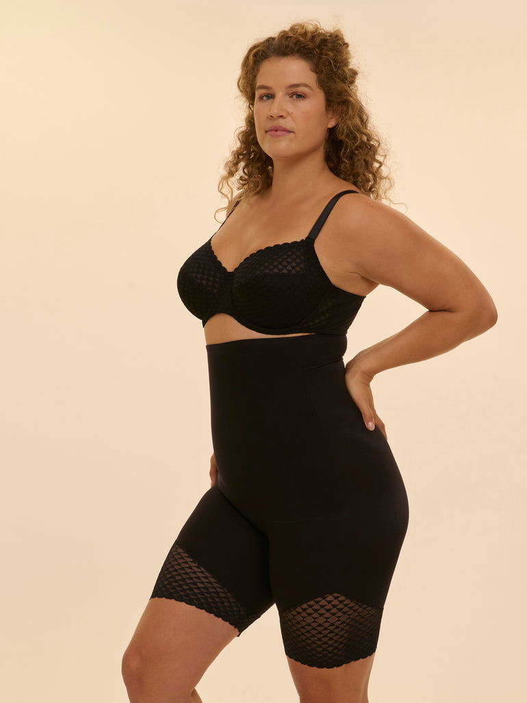Full cup support bra - Black