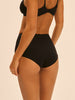 Control high-waist brief - Black