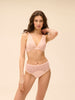 Triangle bra - Petal Powder