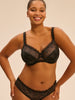 Full cup support bra - Black