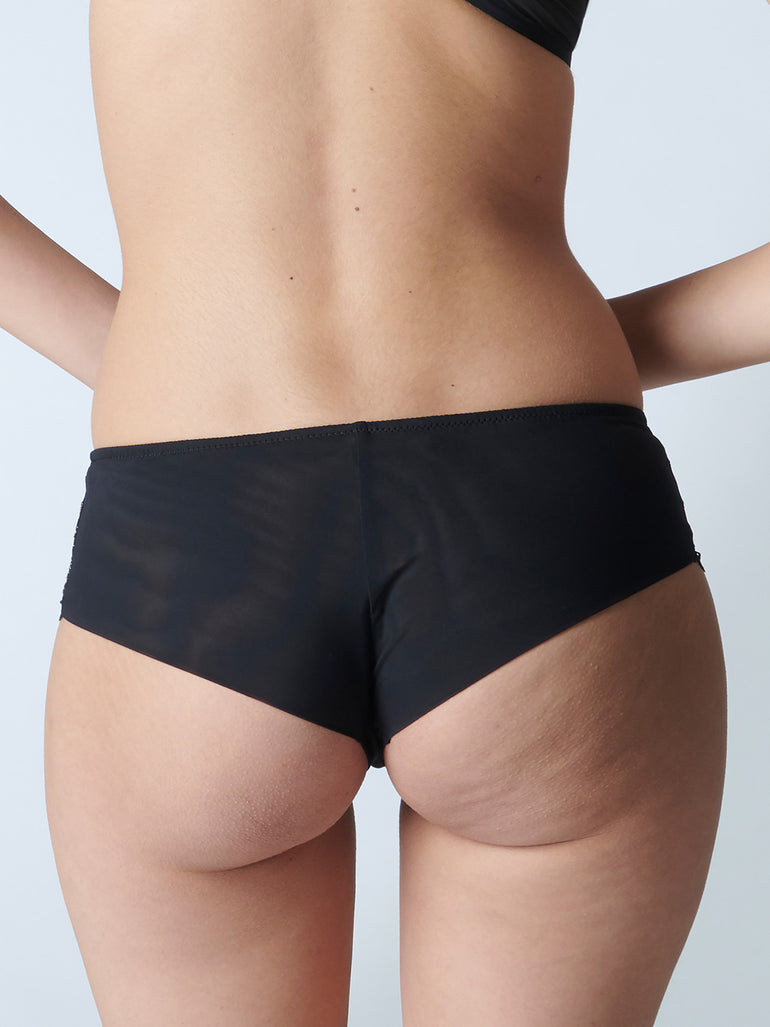 Singuliere Boyshort -  Black