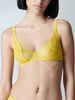 Manon Underwire Plunge - Chrome Yellow