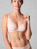 Candide Underwire Plunge - Sakura Pink