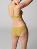 Underwired low-cut bra - Matcha