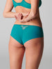 Opaline Boyshort - Emerald Green