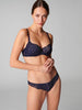 Aimee Underwire Plunge - Midnight