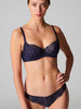 Aimee Underwire Plunge - Midnight