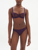 Half cup bra - Euphoria Purple