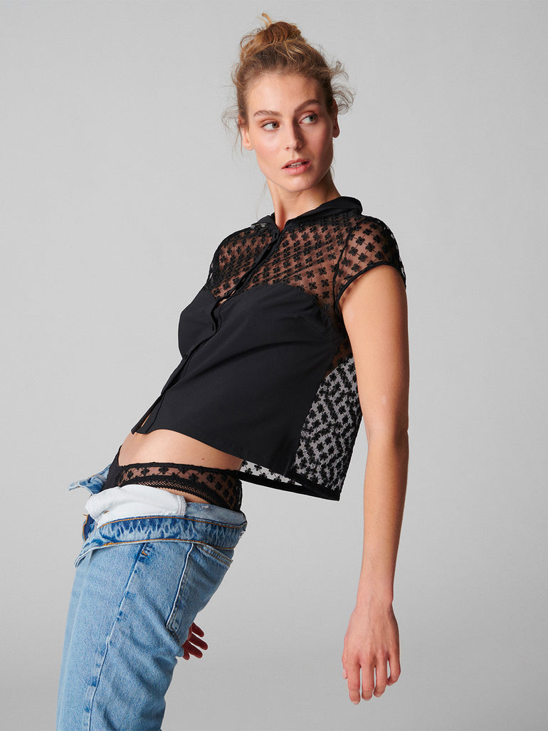 Hortense Top - Black