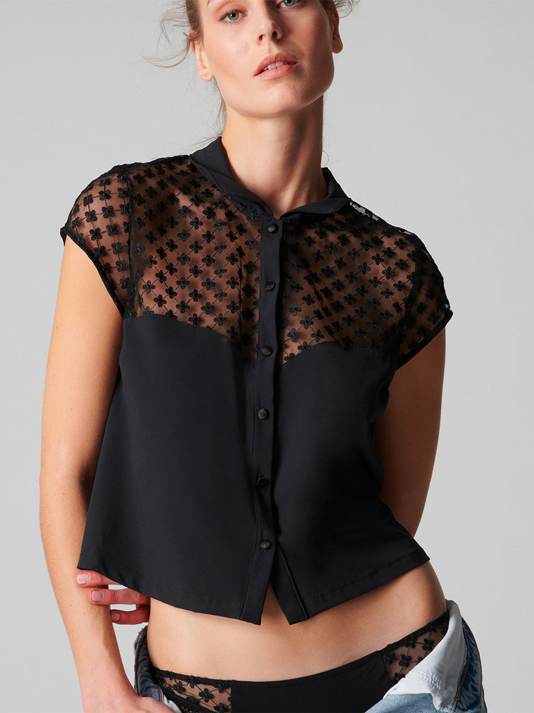 Hortense Top - Black