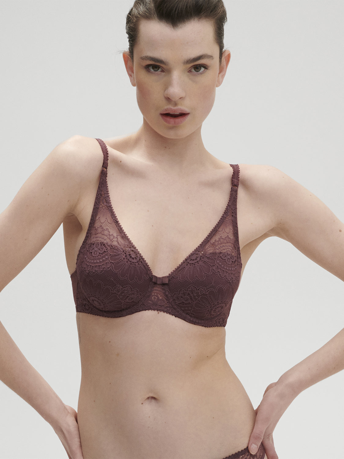 Squared neckline spacer bra - Byzantine– Simone Pérèle UK