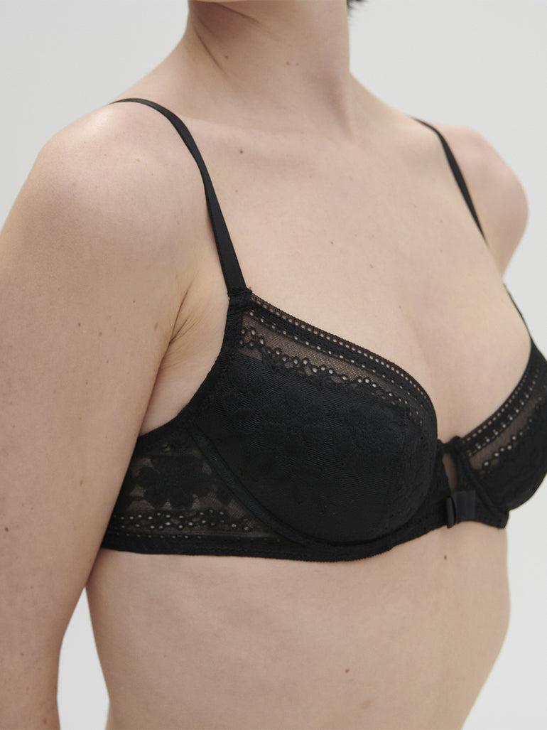 Heloise Push-Up - Black