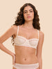 Half cup bra - Natural