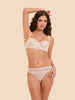 Half cup bra - Natural