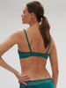 Half cup bra - BLUE