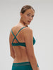 Half cup bra - BLUE