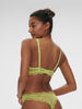 Soft cup triangle bra - Lime