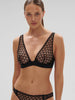 Underwired triangle bra - Black