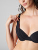 Mantra Push-up Bikini Top - Black