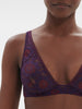 Soft cup triangle bra - Euphoria Purple