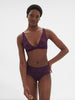 Soft cup triangle bra - Euphoria Purple