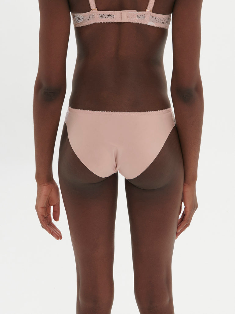 Progressive brief - Ballet Pink