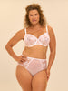 Full cup support bra - White