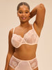 Full cup support bra - Sakura pink