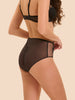 High-waist brief - Black