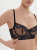 Half cup bra - Black